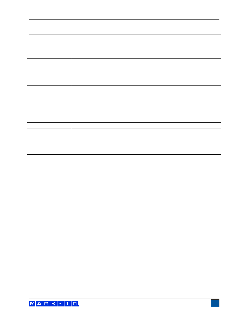 12 specifications | Checkline Series-4 User Manual | Page 23 / 26