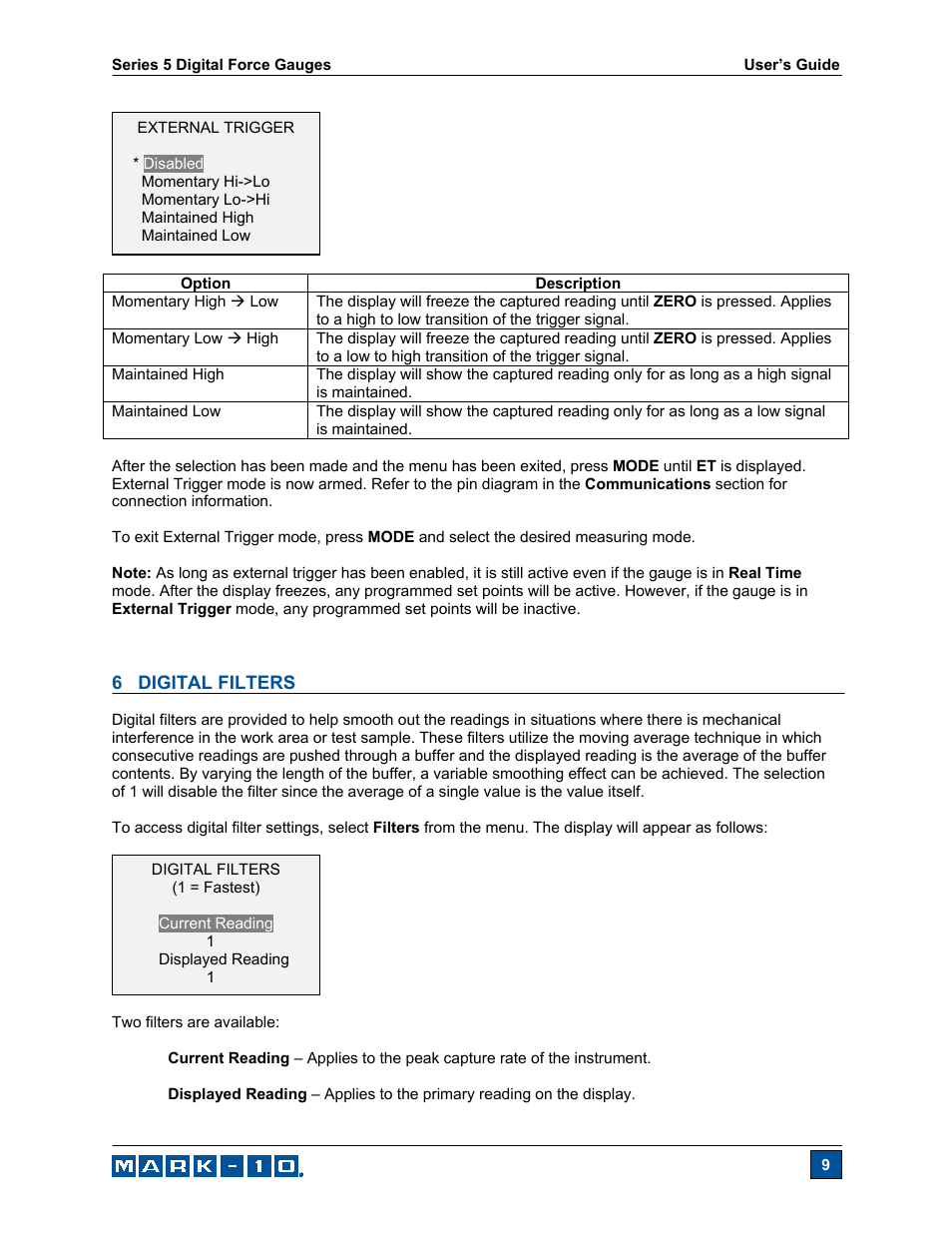 Checkline Series-5 User Manual | Page 10 / 34