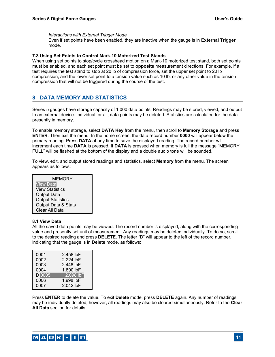 Checkline Series-5 User Manual | Page 12 / 34