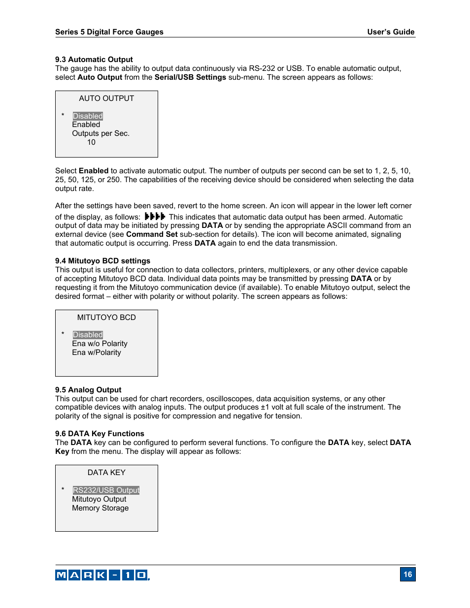 Checkline Series-5 User Manual | Page 17 / 34