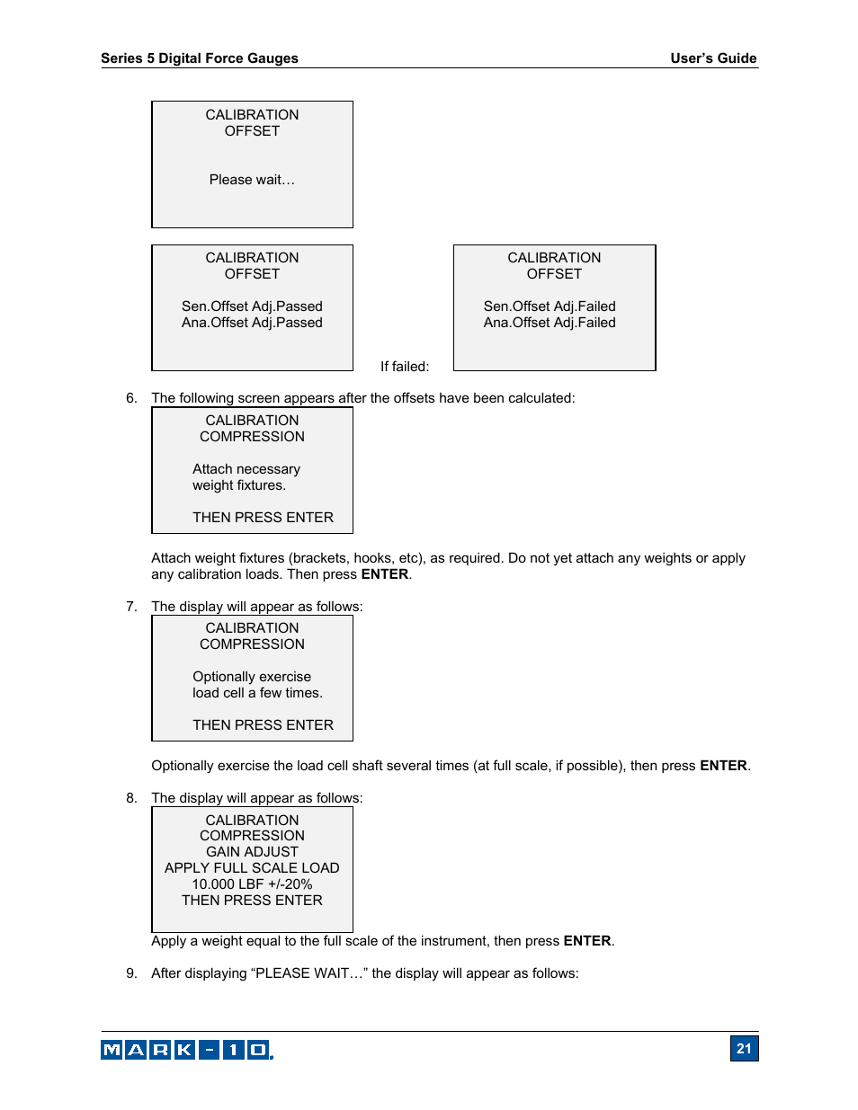 Checkline Series-5 User Manual | Page 22 / 34