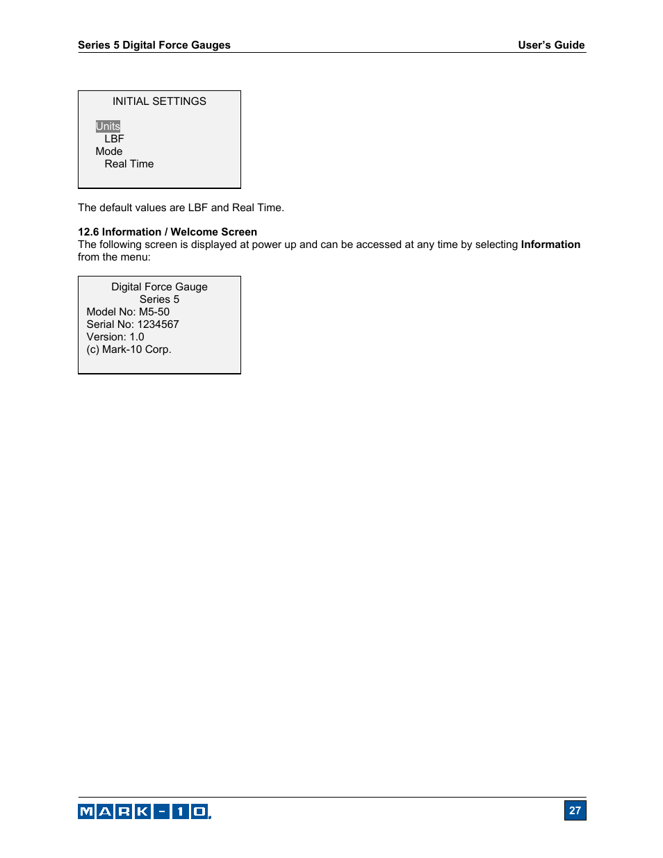 Checkline Series-5 User Manual | Page 28 / 34