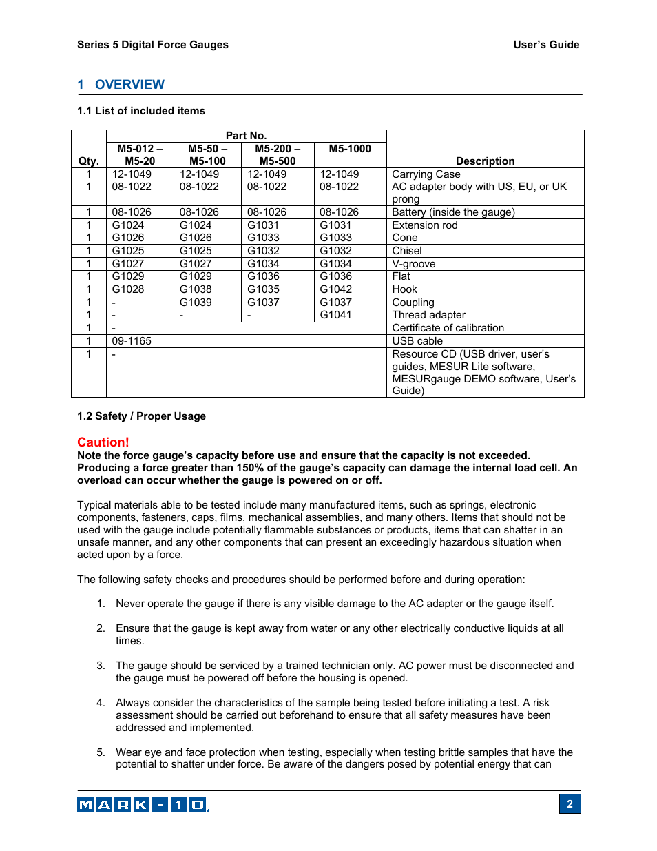 Checkline Series-5 User Manual | Page 3 / 34