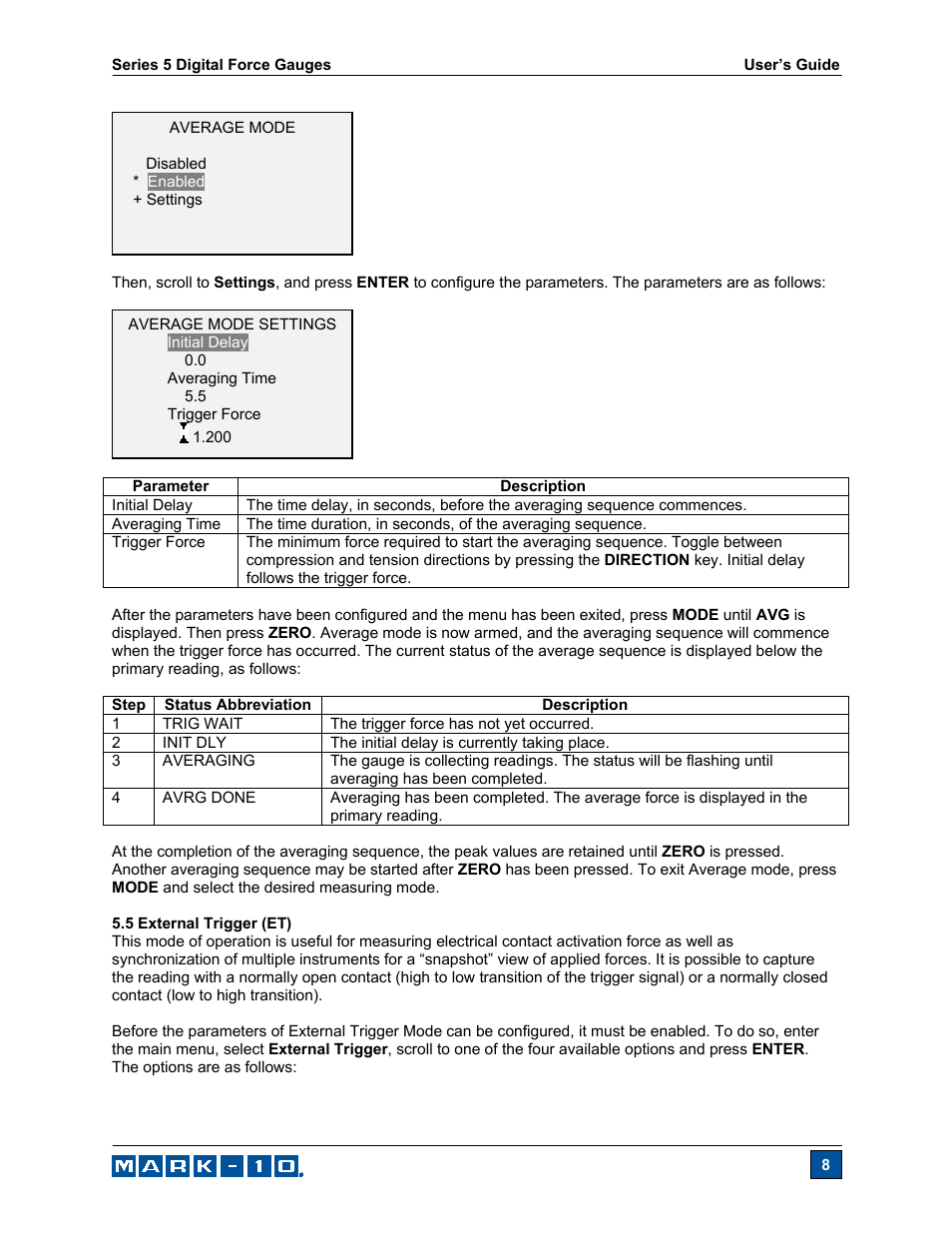 Checkline Series-5 User Manual | Page 9 / 34