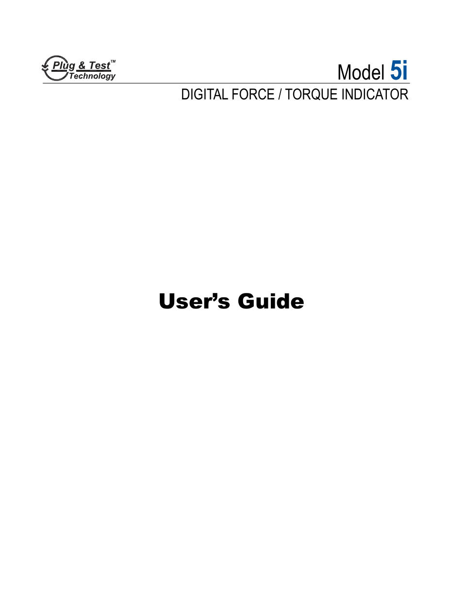 Checkline Series-5I User Manual | 32 pages