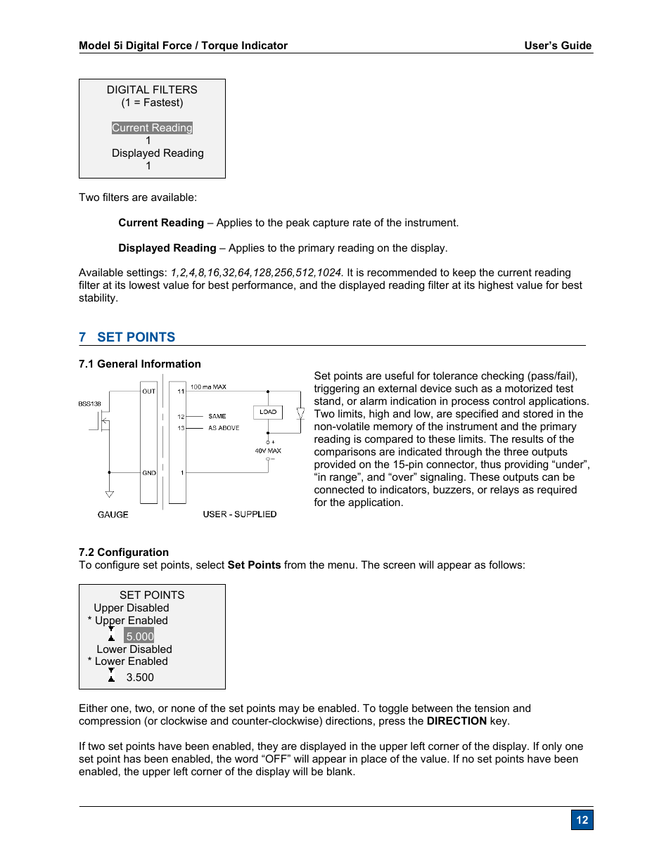 Checkline Series-5I User Manual | Page 13 / 32