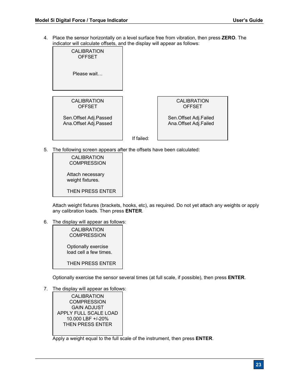 Checkline Series-5I User Manual | Page 24 / 32