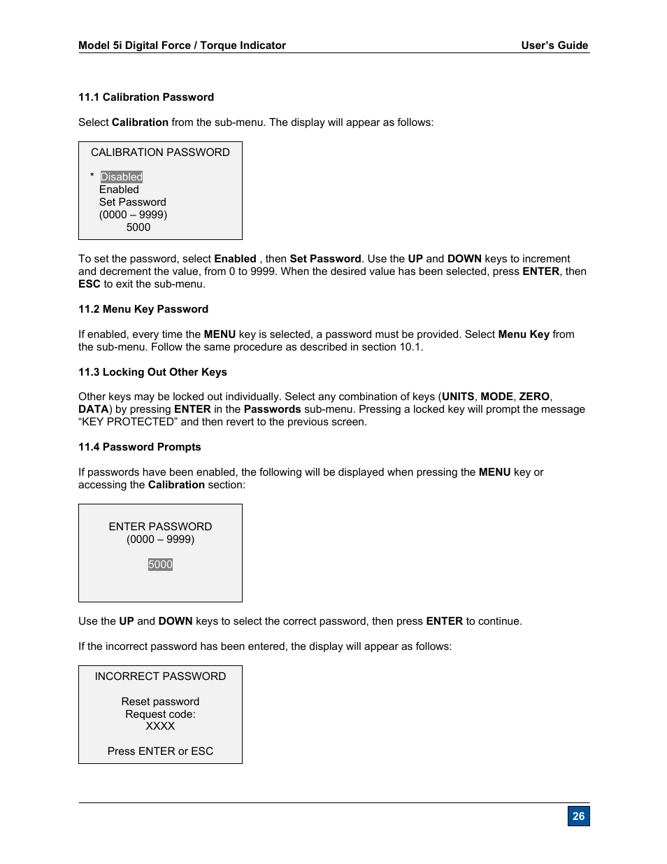 Checkline Series-5I User Manual | Page 27 / 32