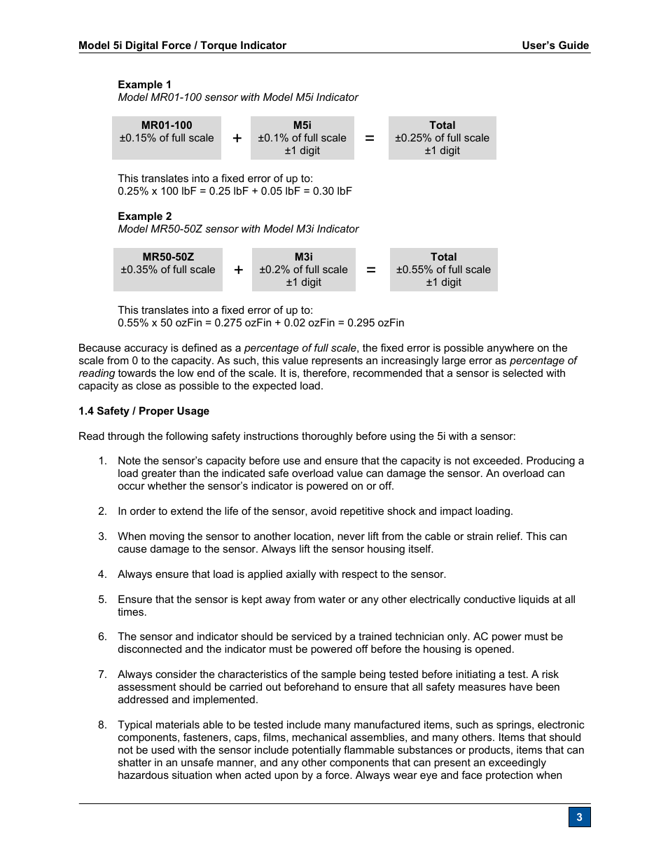 Checkline Series-5I User Manual | Page 4 / 32