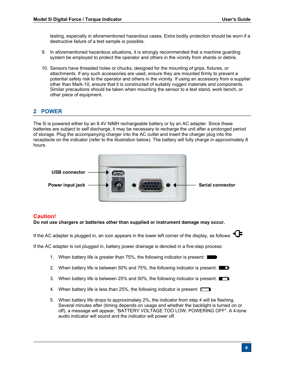 Checkline Series-5I User Manual | Page 5 / 32
