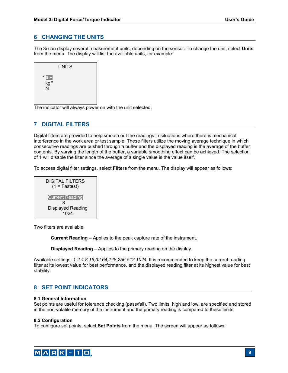 Checkline Series-3I User Manual | Page 10 / 24