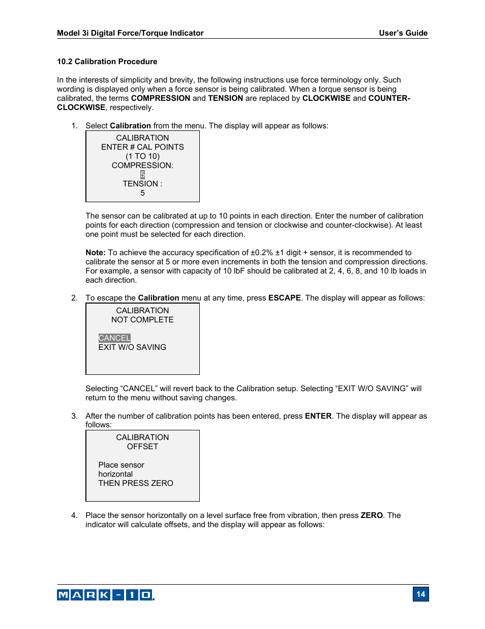 Checkline Series-3I User Manual | Page 15 / 24