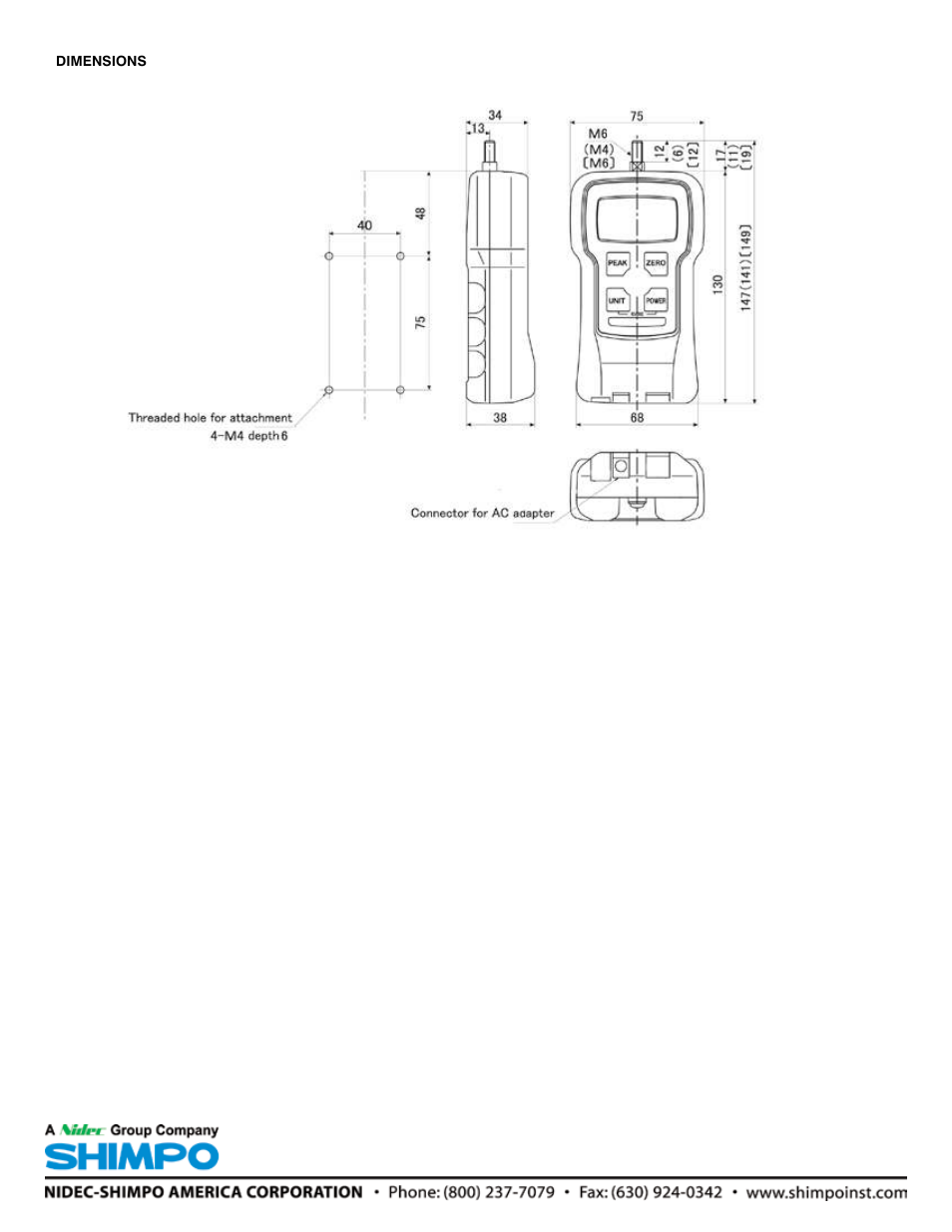 Checkline FGE-XY User Manual | Page 6 / 6