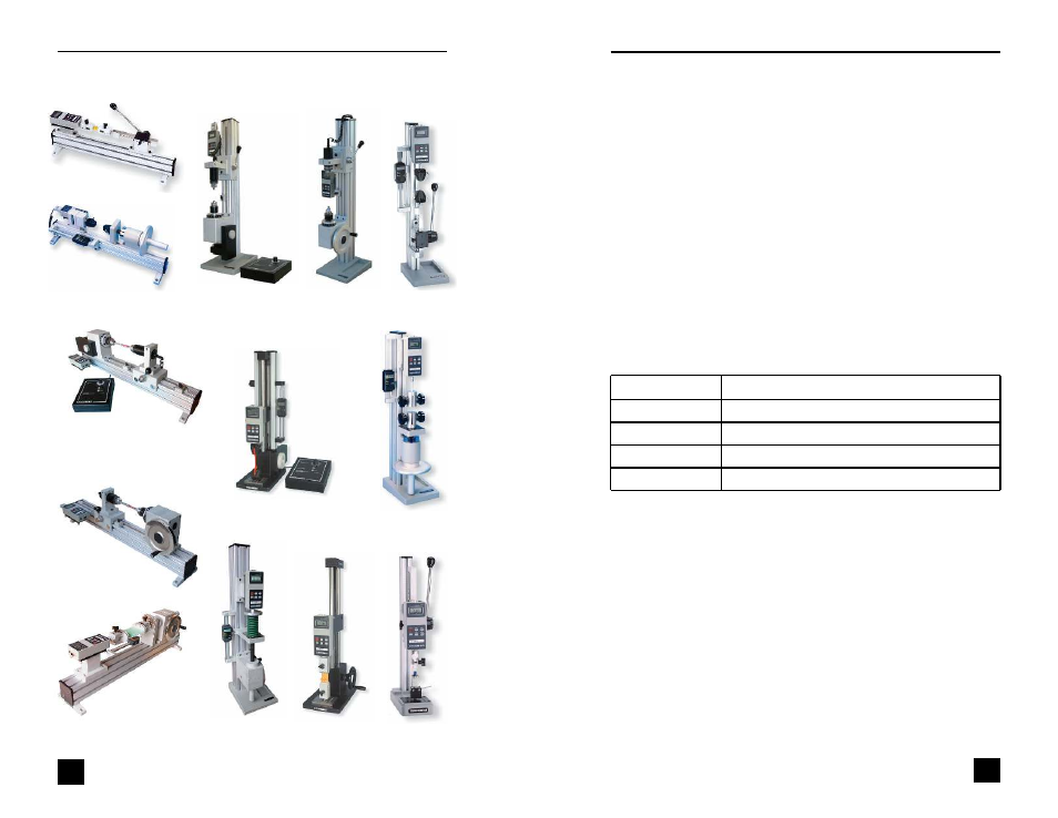 Other test stands by mark-10, Unpacking and setting up, List of included items | Checkline ES20 User Manual | Page 3 / 4