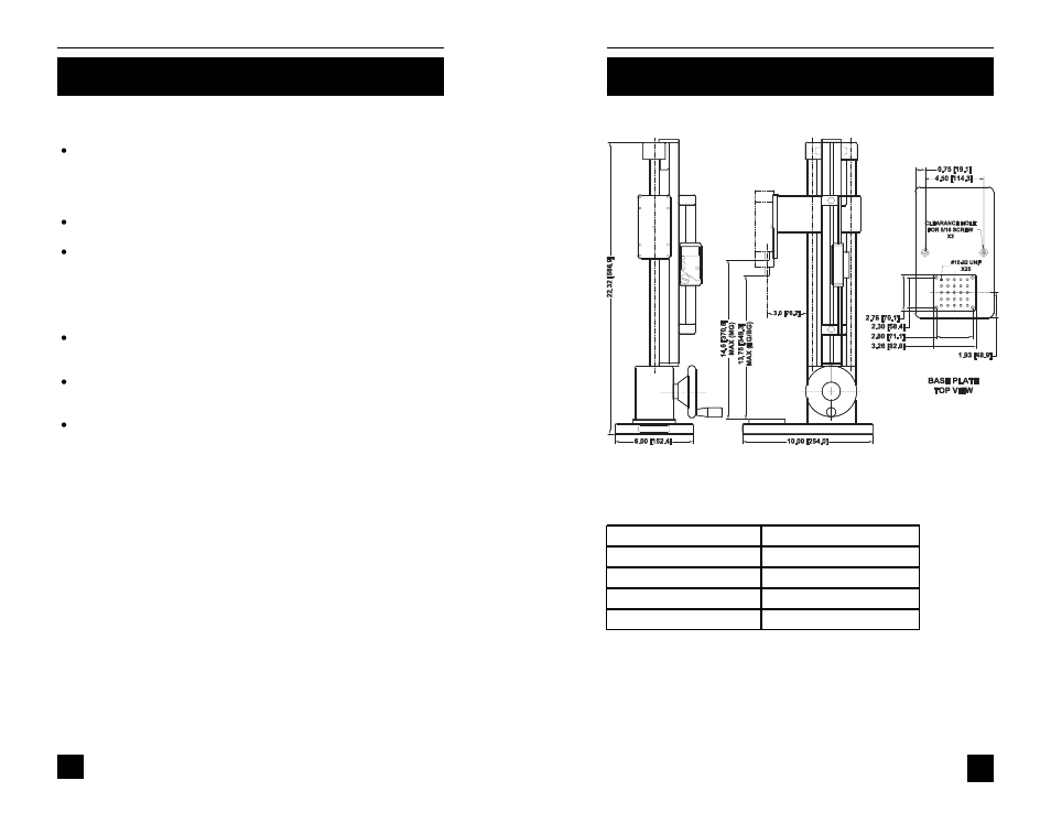 Es30, Safety tips, Setup | Dimensions specifications | Checkline ESM User Manual | Page 4 / 6