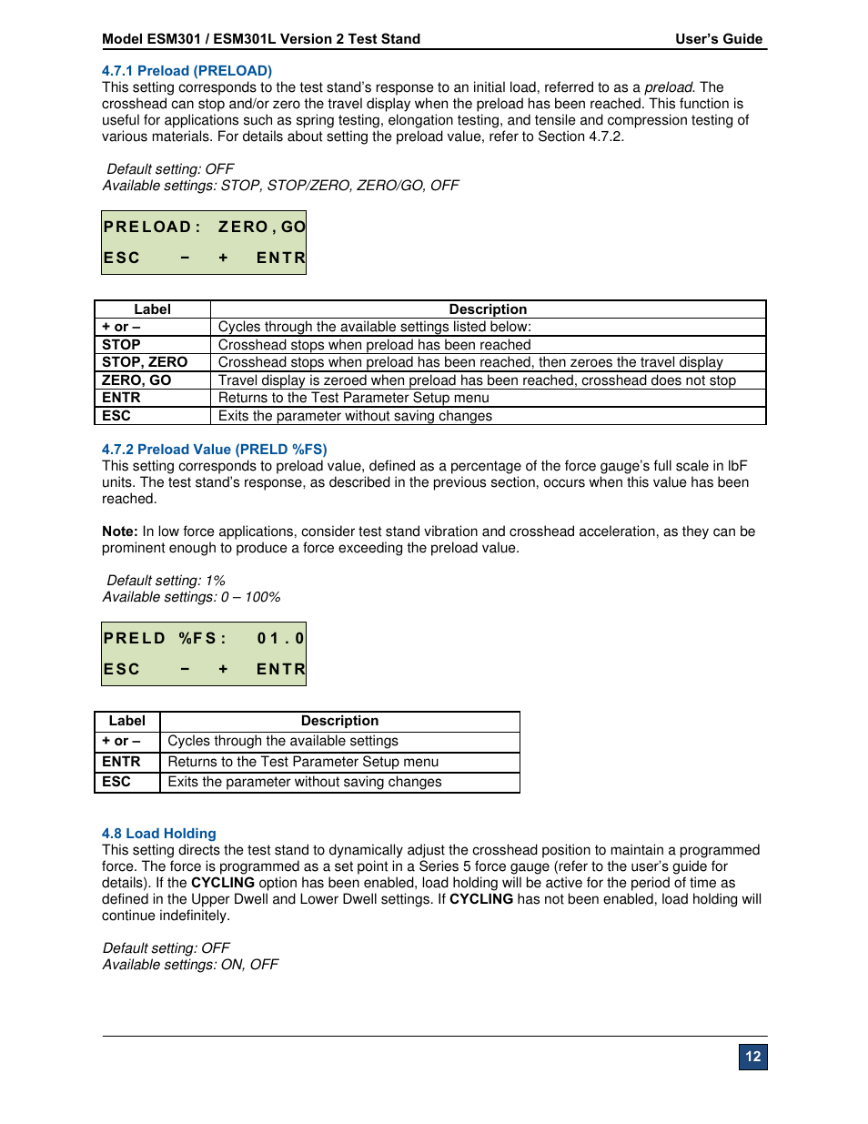 Checkline ESM301 User Manual | Page 12 / 27