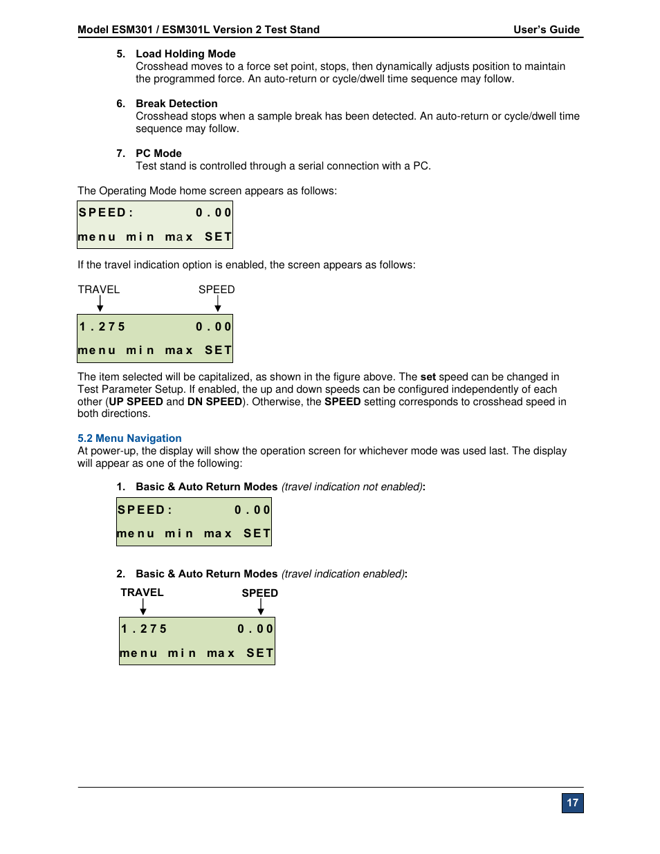 Checkline ESM301 User Manual | Page 17 / 27