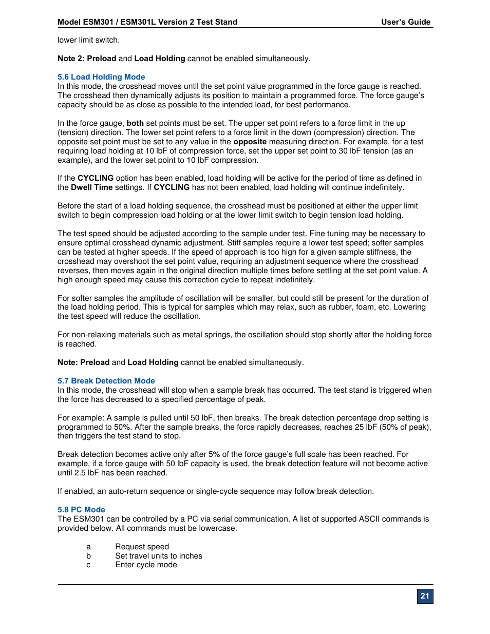 Checkline ESM301 User Manual | Page 21 / 27