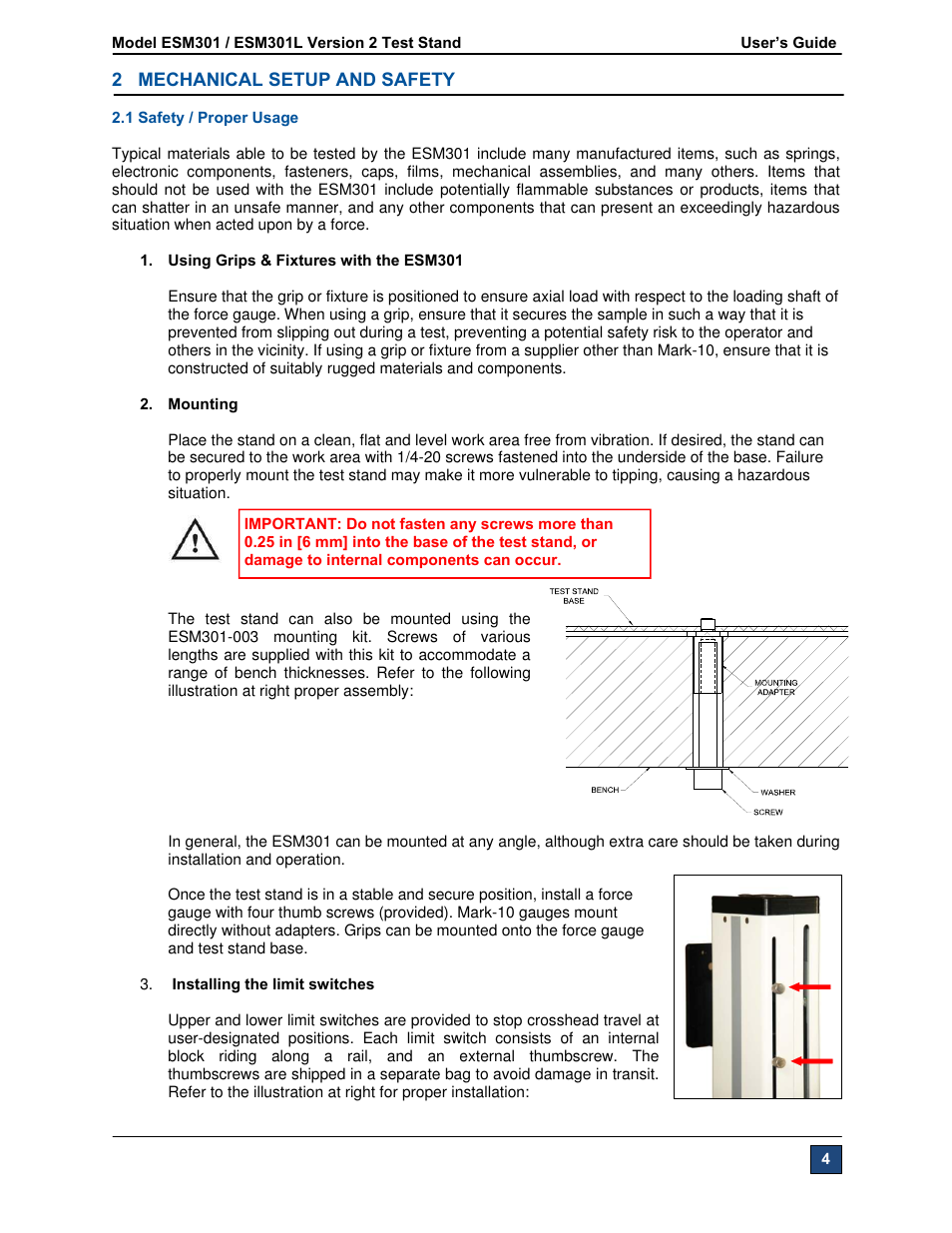 Checkline ESM301 User Manual | Page 4 / 27