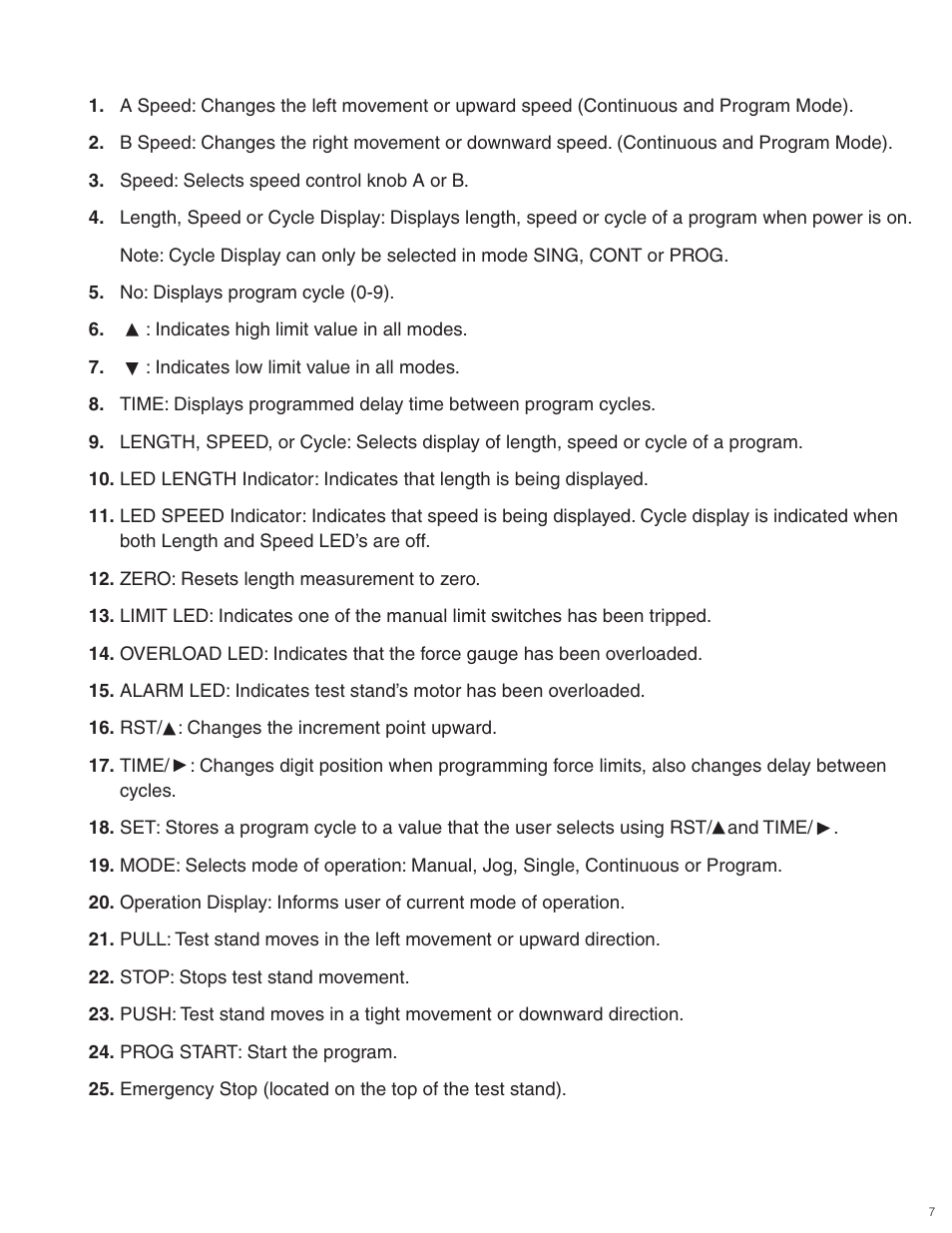 Checkline FGS-100PV User Manual | Page 7 / 20