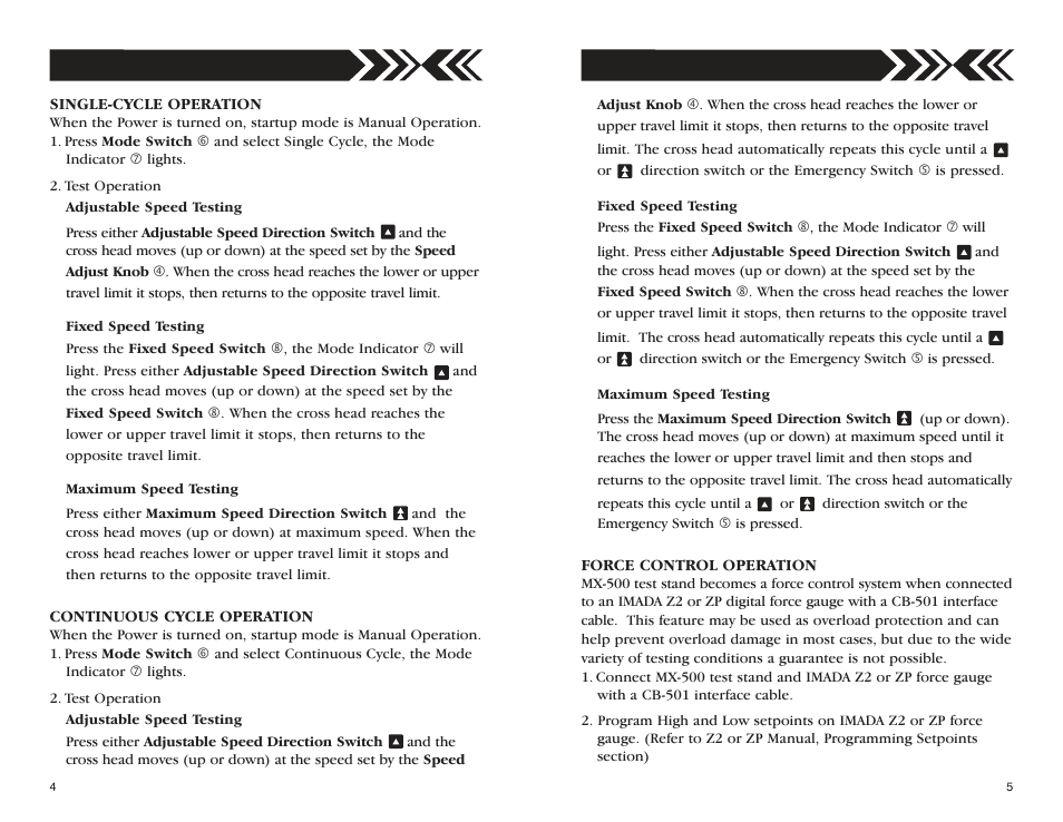 Checkline MX-500 User Manual | Page 4 / 4