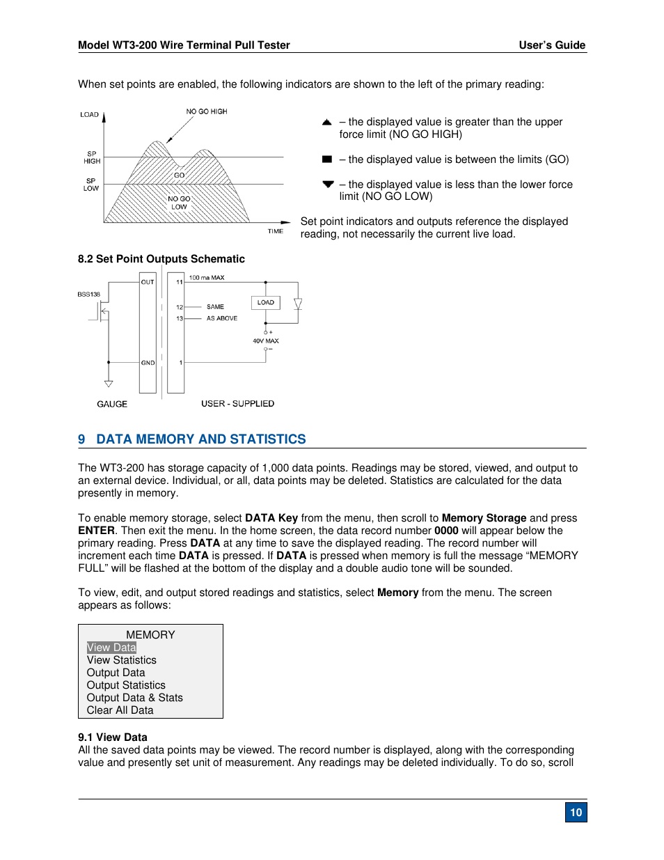 Checkline WT3-200 User Manual | Page 11 / 29