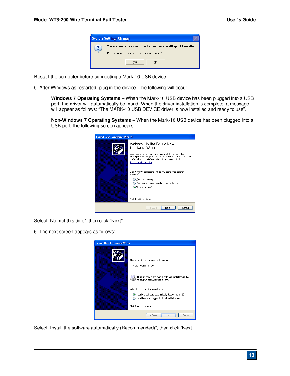 Checkline WT3-200 User Manual | Page 14 / 29