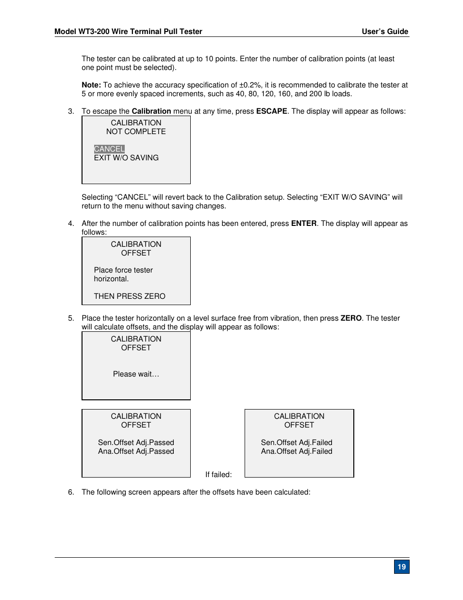 Checkline WT3-200 User Manual | Page 20 / 29