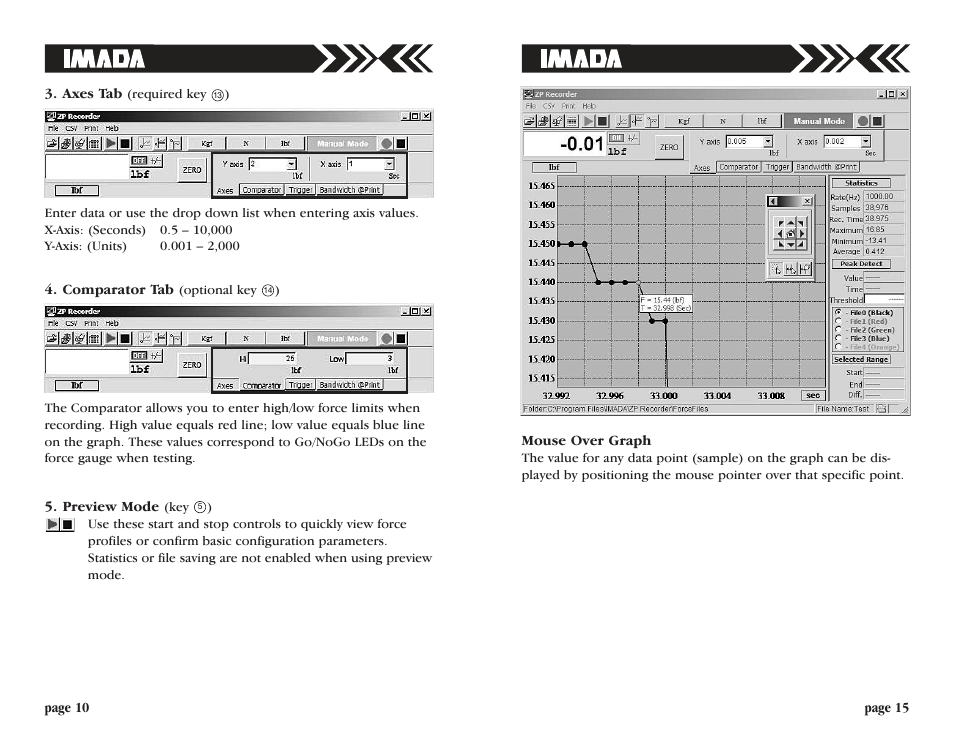 Checkline ZP Recorder User Manual | Page 10 / 12