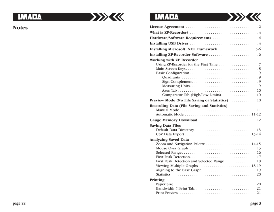 Checkline ZP Recorder User Manual | Page 3 / 12