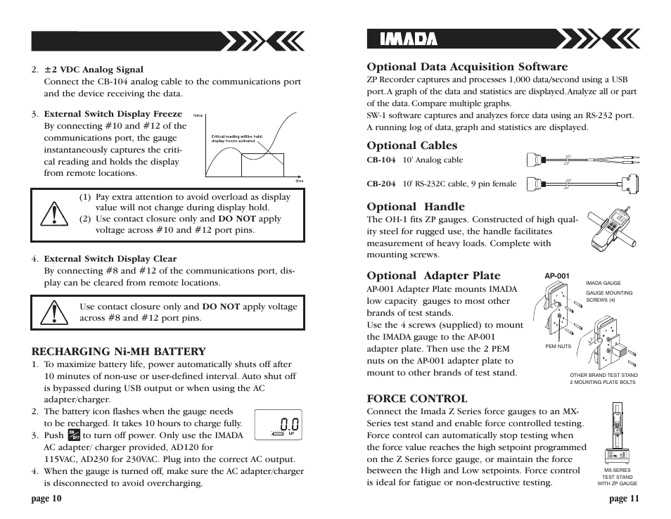 Checkline ZP User Manual | Page 10 / 10