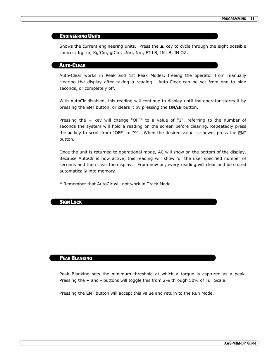 Checkline MTM User Manual | Page 12 / 14