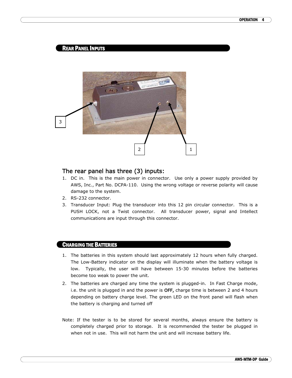 Checkline MTM User Manual | Page 5 / 14