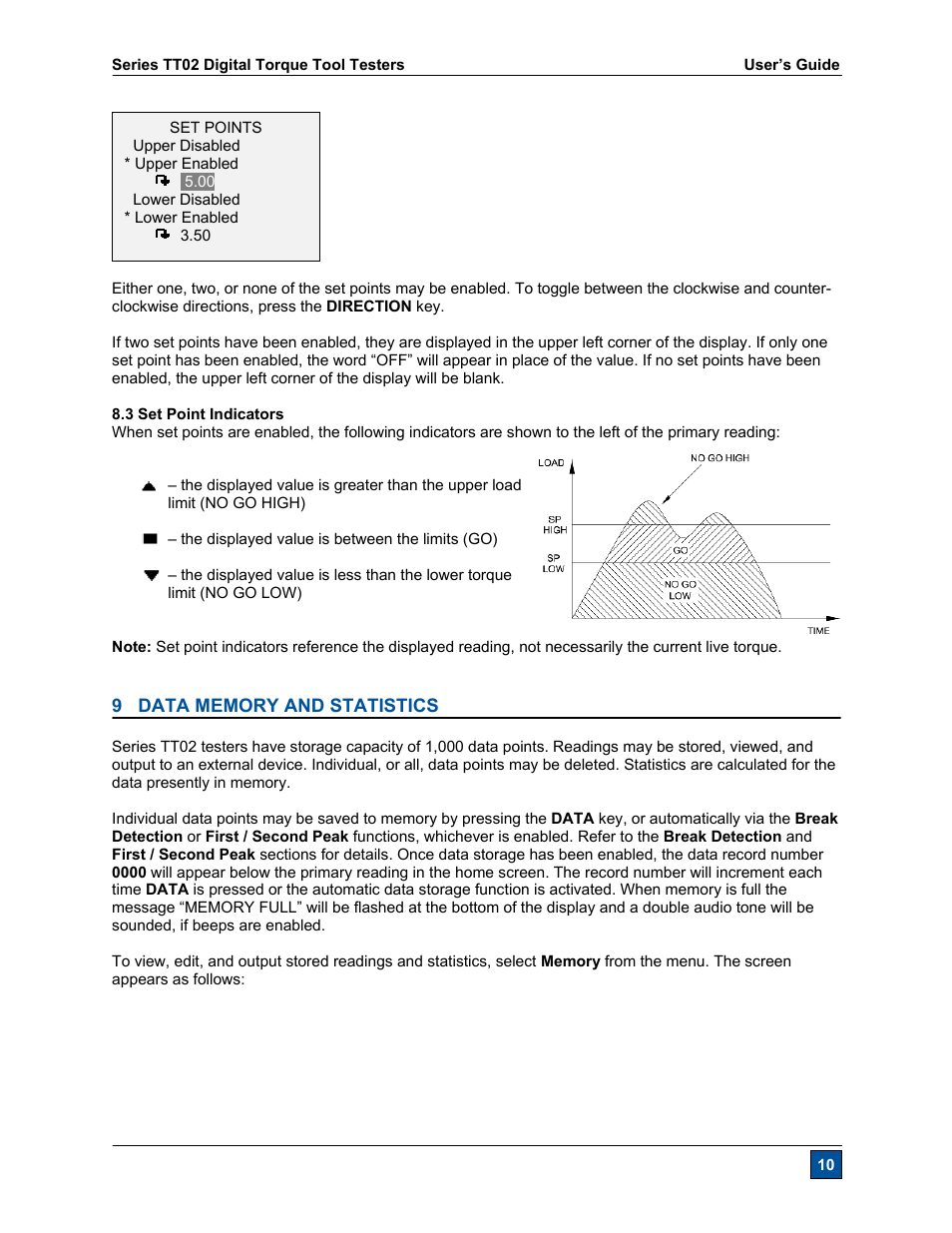 Checkline TT02 User Manual | Page 11 / 28