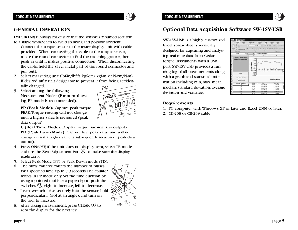 Checkline DI-1M User Manual | Page 4 / 6