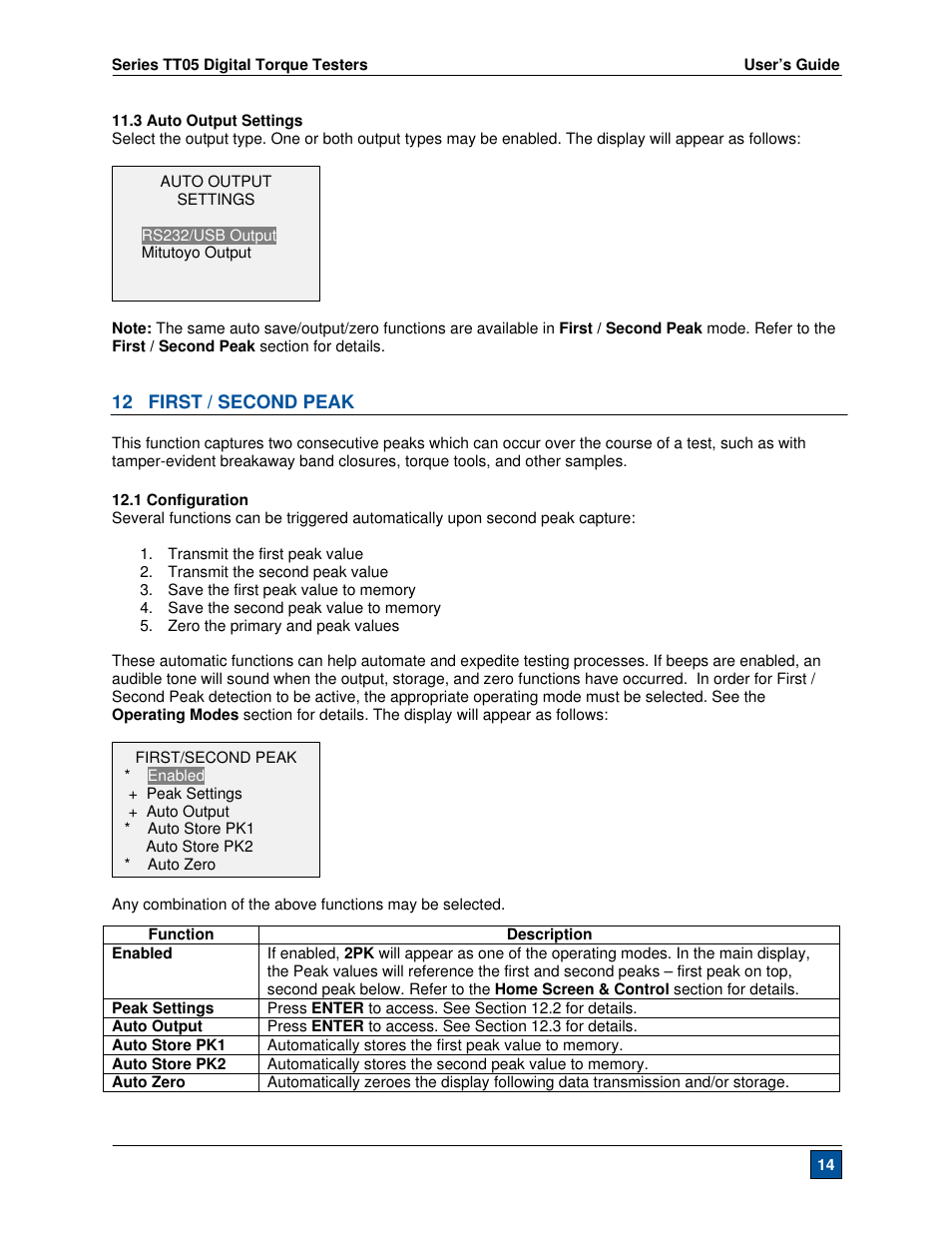 Checkline TT05 User Manual | Page 15 / 26