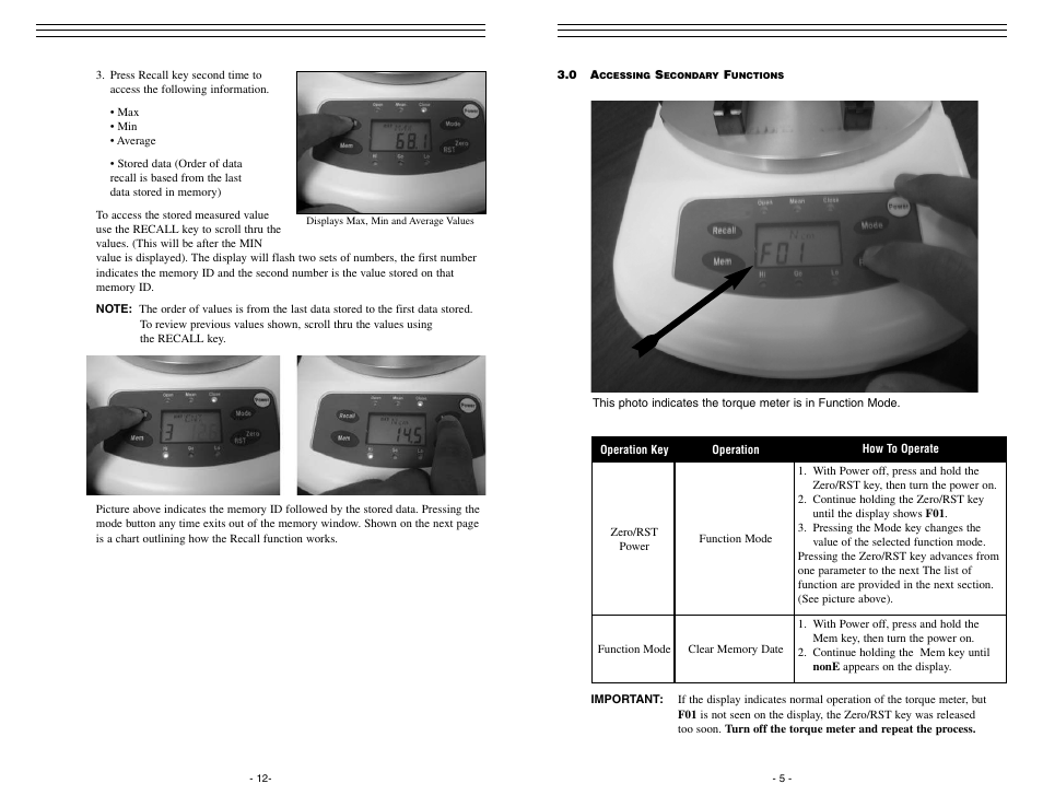 Checkline CAP-TNP User Manual | Page 5 / 10