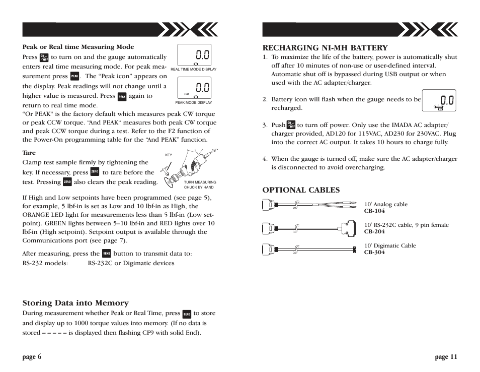 Checkline HTG2 User Manual | Page 6 / 8