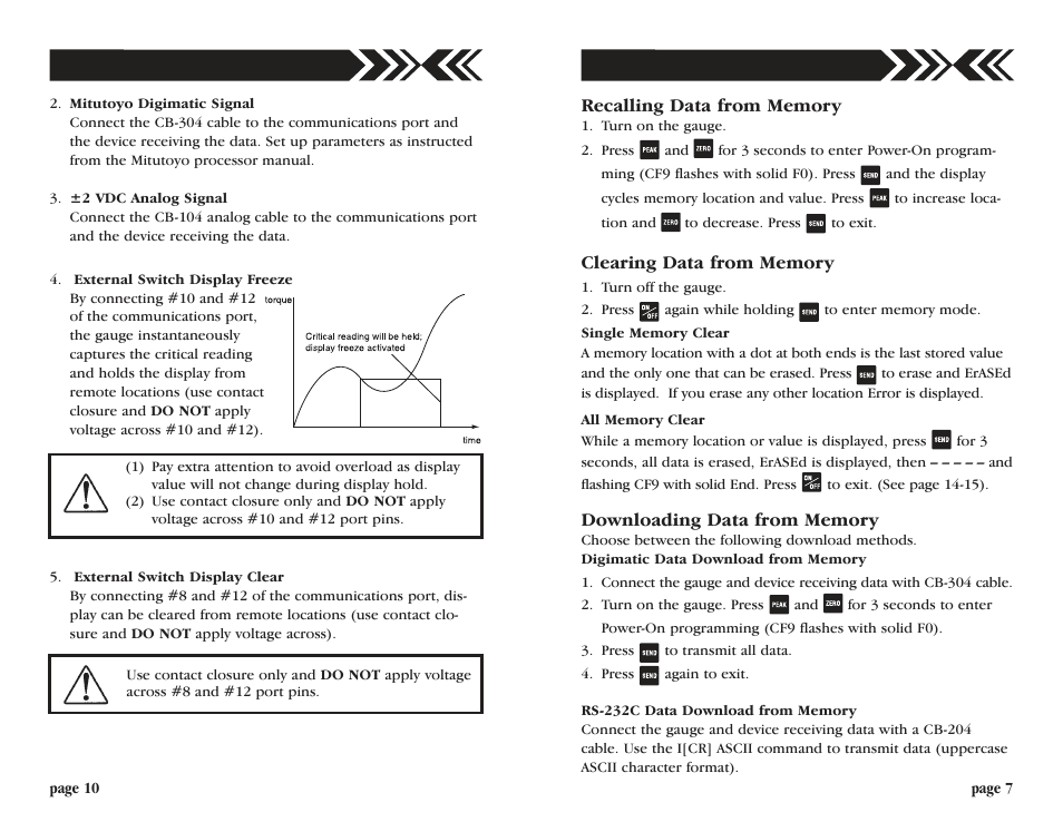 Checkline HTG2 User Manual | Page 7 / 8