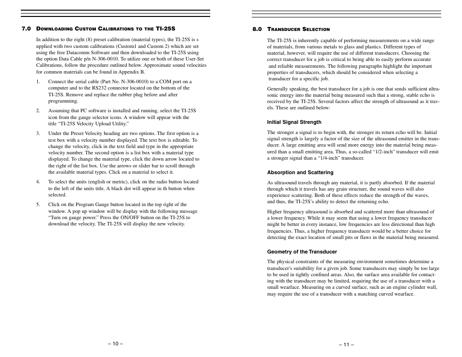 Checkline TI-25S User Manual | Page 10 / 11