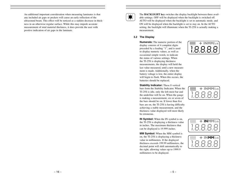 Checkline TI-25S User Manual | Page 5 / 11