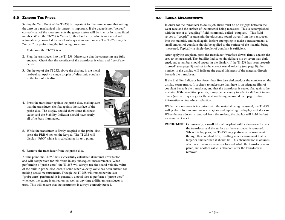 Checkline TI-25S User Manual | Page 8 / 11