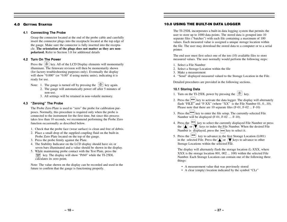 Checkline TI-25DL User Manual | Page 10 / 19