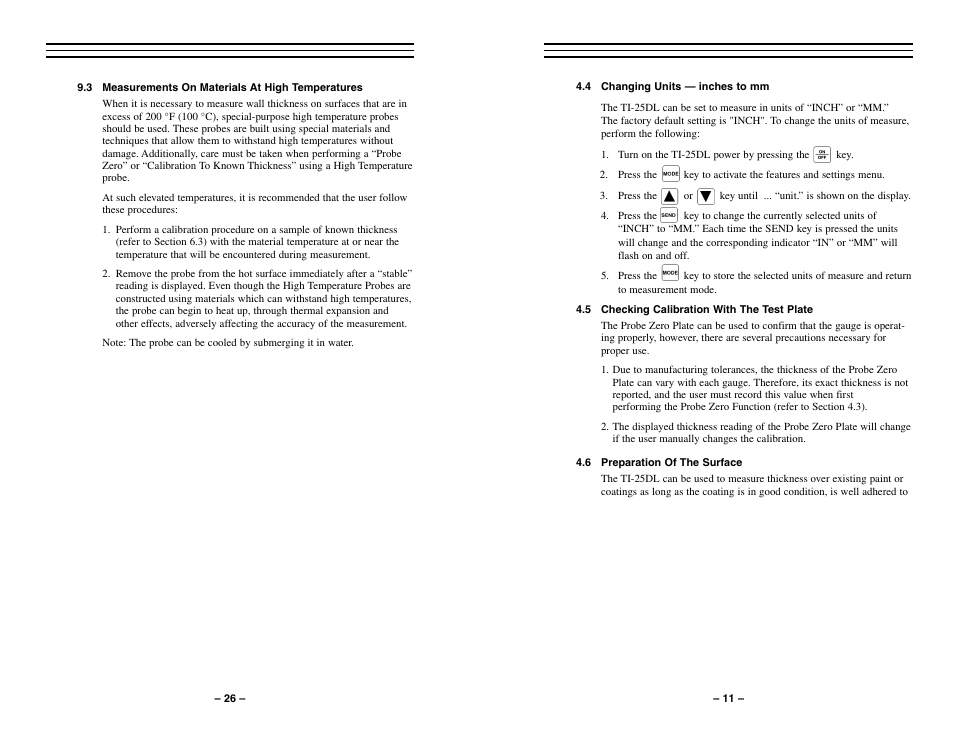 Checkline TI-25DL User Manual | Page 11 / 19