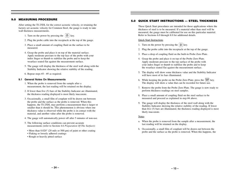 Checkline TI-25DL User Manual | Page 13 / 19