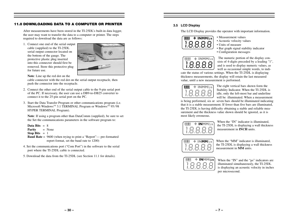 Checkline TI-25DL User Manual | Page 7 / 19