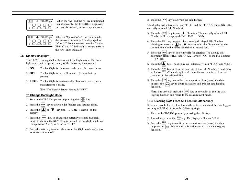 Checkline TI-25DL User Manual | Page 8 / 19