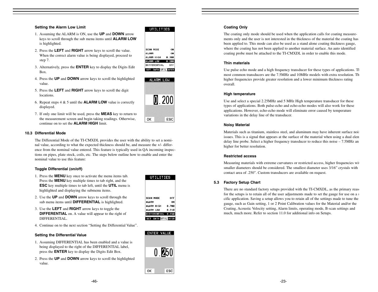 Checkline TI-CMXDL User Manual | Page 23 / 35