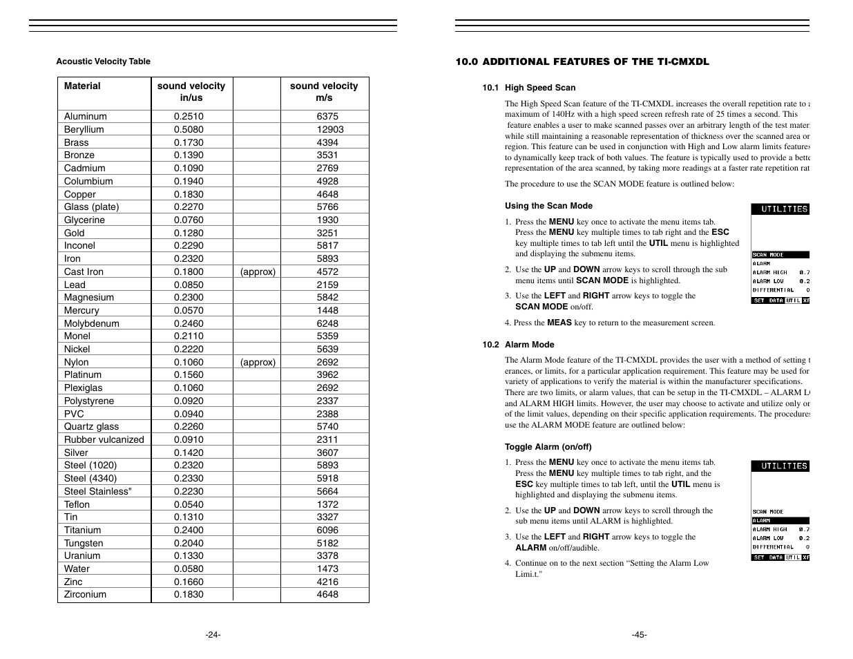 Checkline TI-CMXDL User Manual | Page 24 / 35