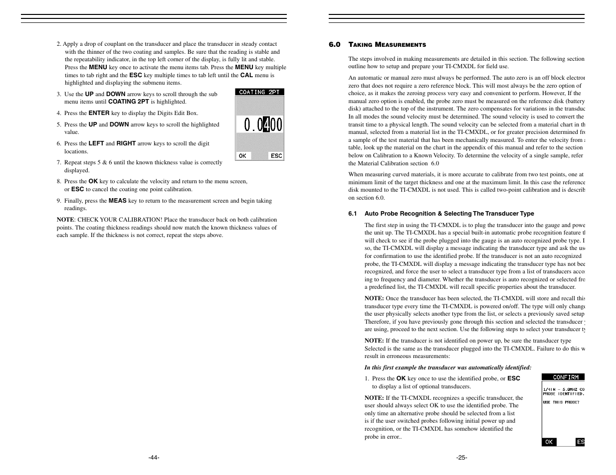 Checkline TI-CMXDL User Manual | Page 25 / 35